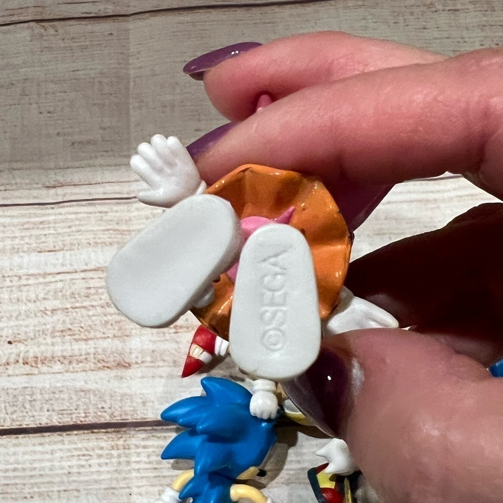 Sonic The Hedgehog 2.25" 6 Figure Figurines Sega PVC Toys Video Game - Picture 7 of 8